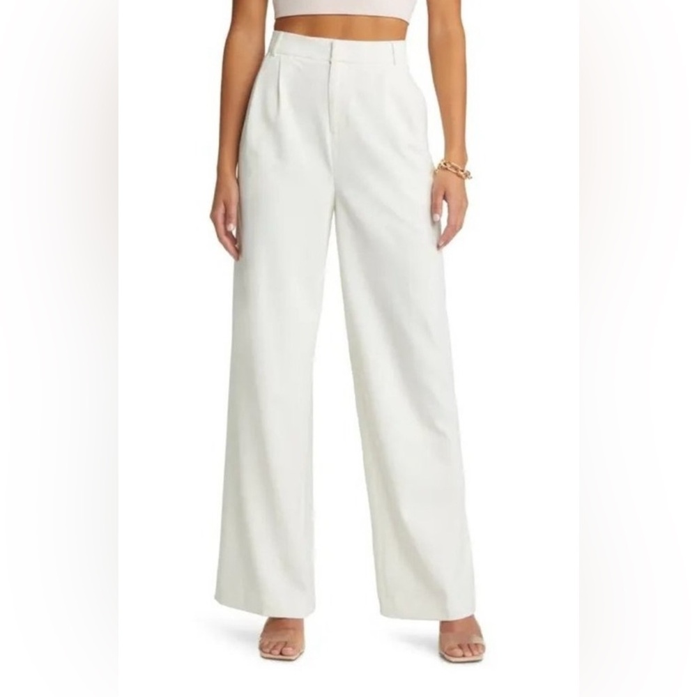 Reformation wide leg pants trousers, size 2P, $198